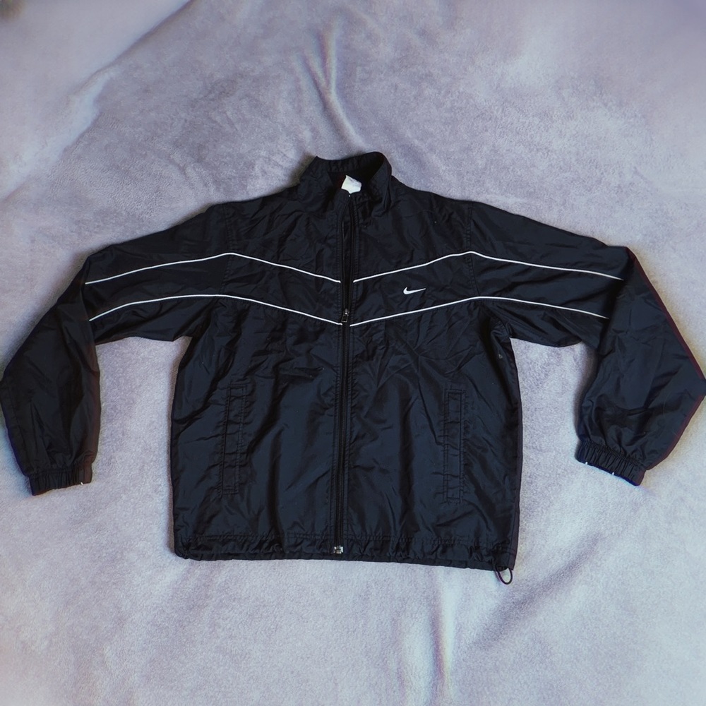 Vintage Black Nike Windbreaker